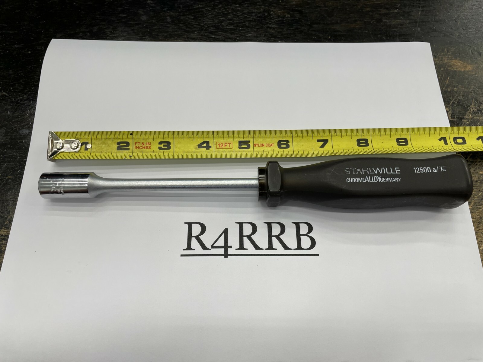 Stahlwille Tools GERMANY BROWN 7/16″ SAE 6 Point Hex Nut Driver 12500