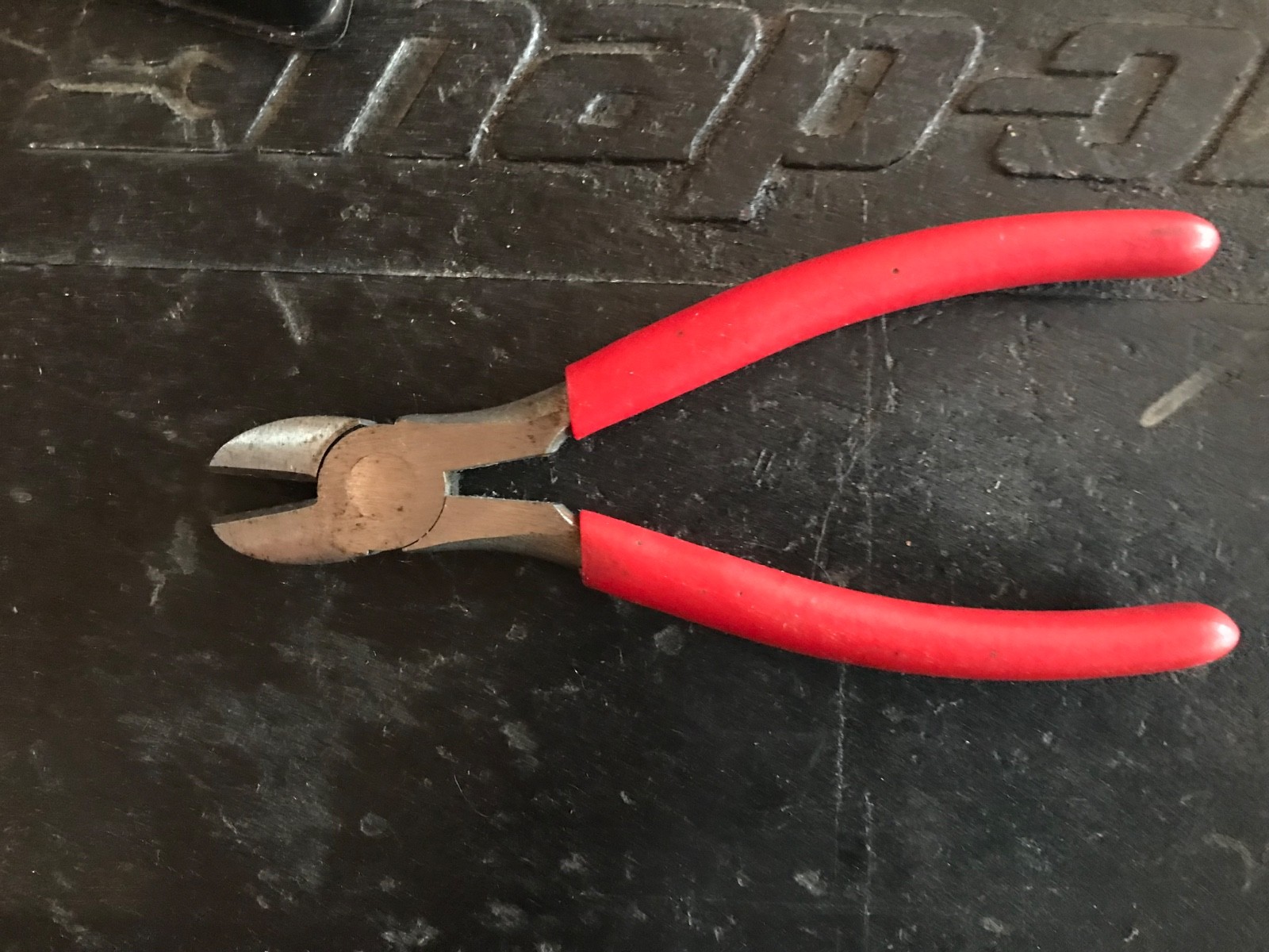 Snap-On 3pc Plier Set Red (87BCP)(96BCP)(47ACP) Lightly Used