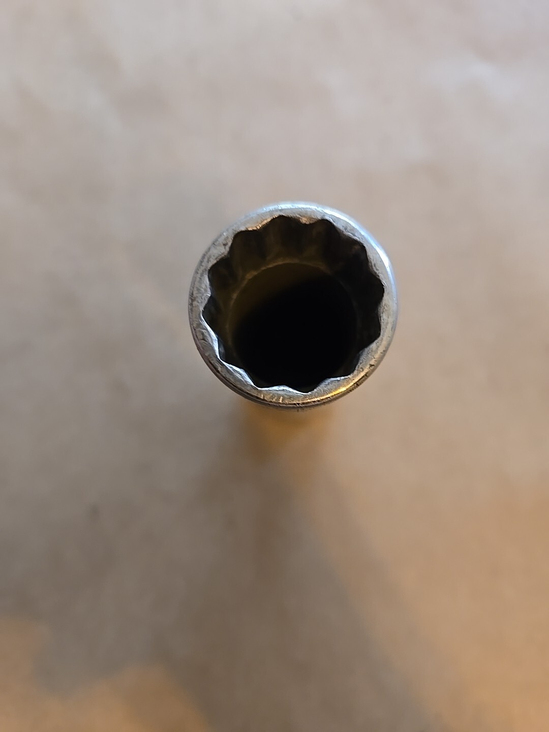 Snap On 1/2″ Drive 13/16″ 12PT Deep Chrome Socket Worn S261