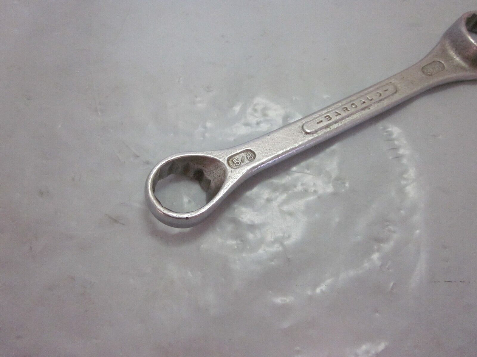 VTG BARCALO 5/8in. x 3/4in. Stubby 12Pts. Box End Wrench 1950’s 60’s Era USA