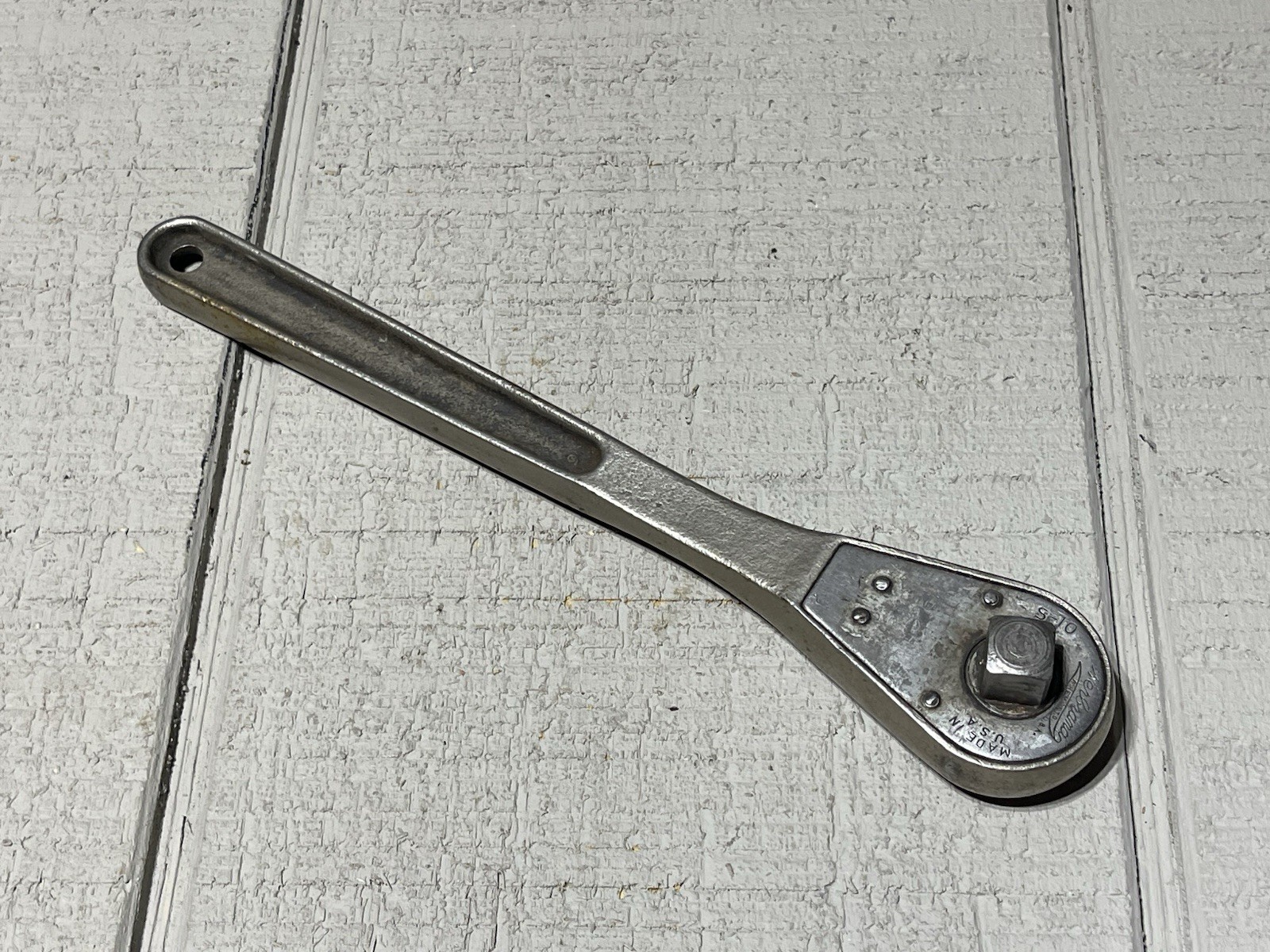 Vtg Herbrand S-10 1/2″ Drive Rachet Slide Shift Selector Van-Chrome 1940’s USA