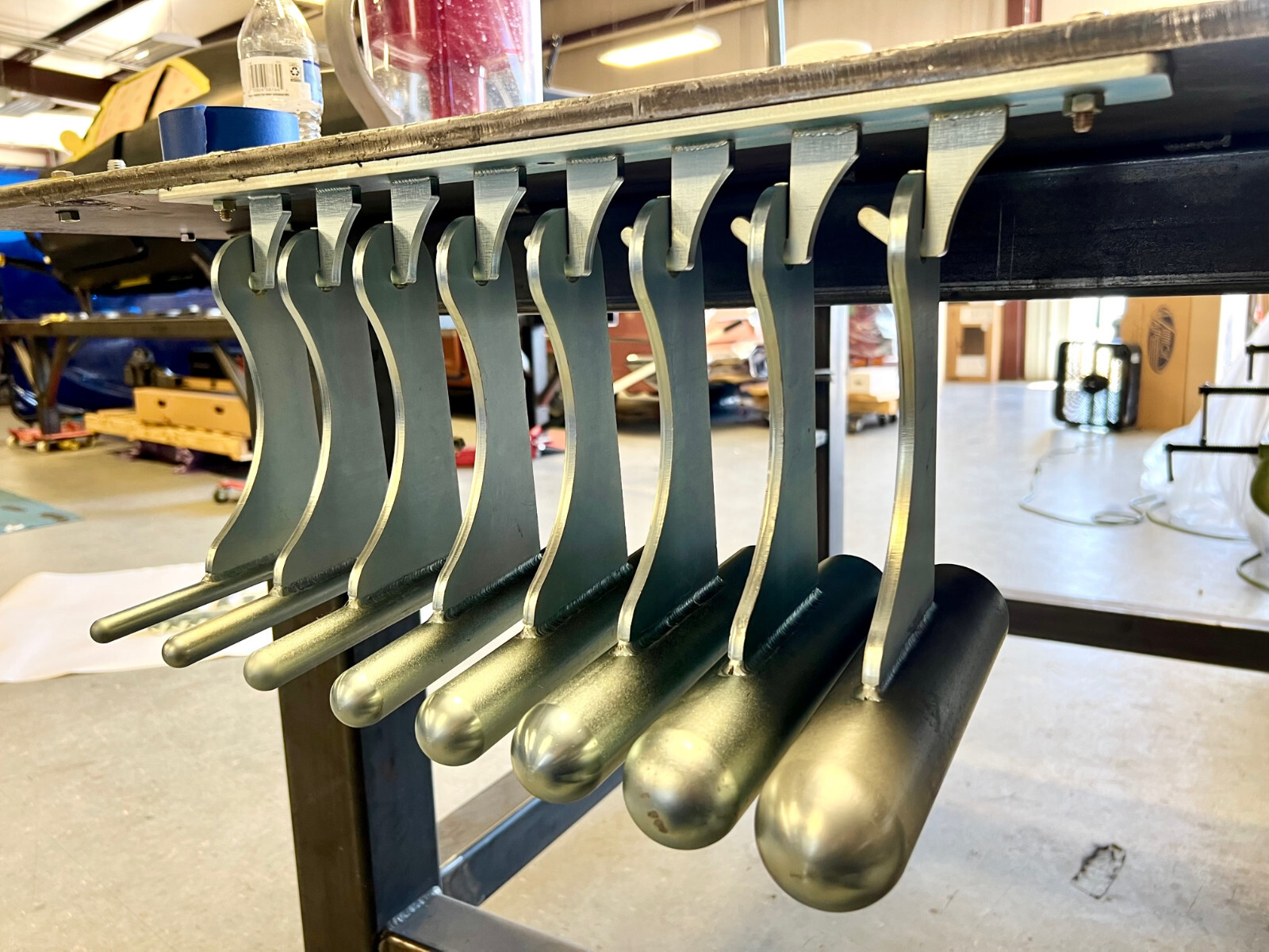 T-Dollies – Metal Working – Custom made – 8 Piece Set w/Hanger – Made in USA