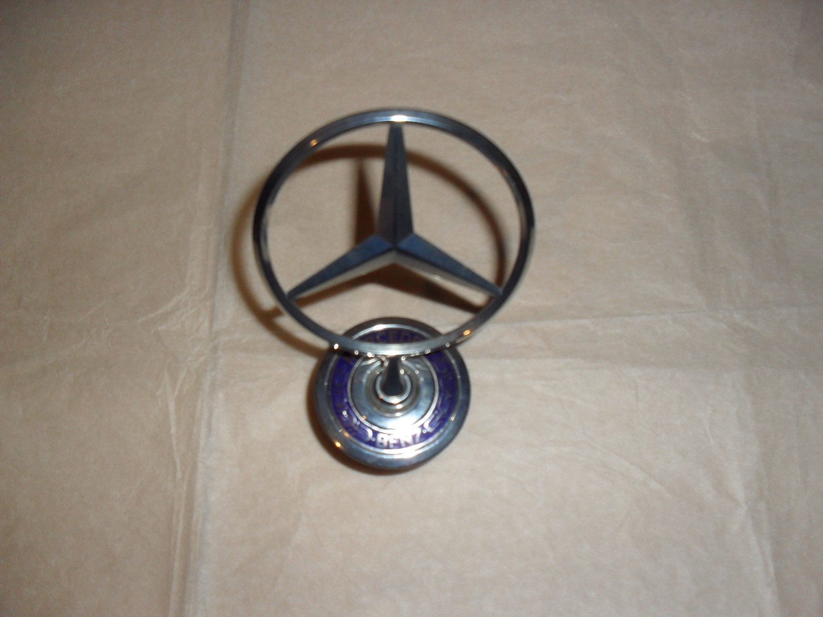 MERCEDES BENZ BADGE LOGO BONNET EMBLEM HOOD MADE IN GERMANY