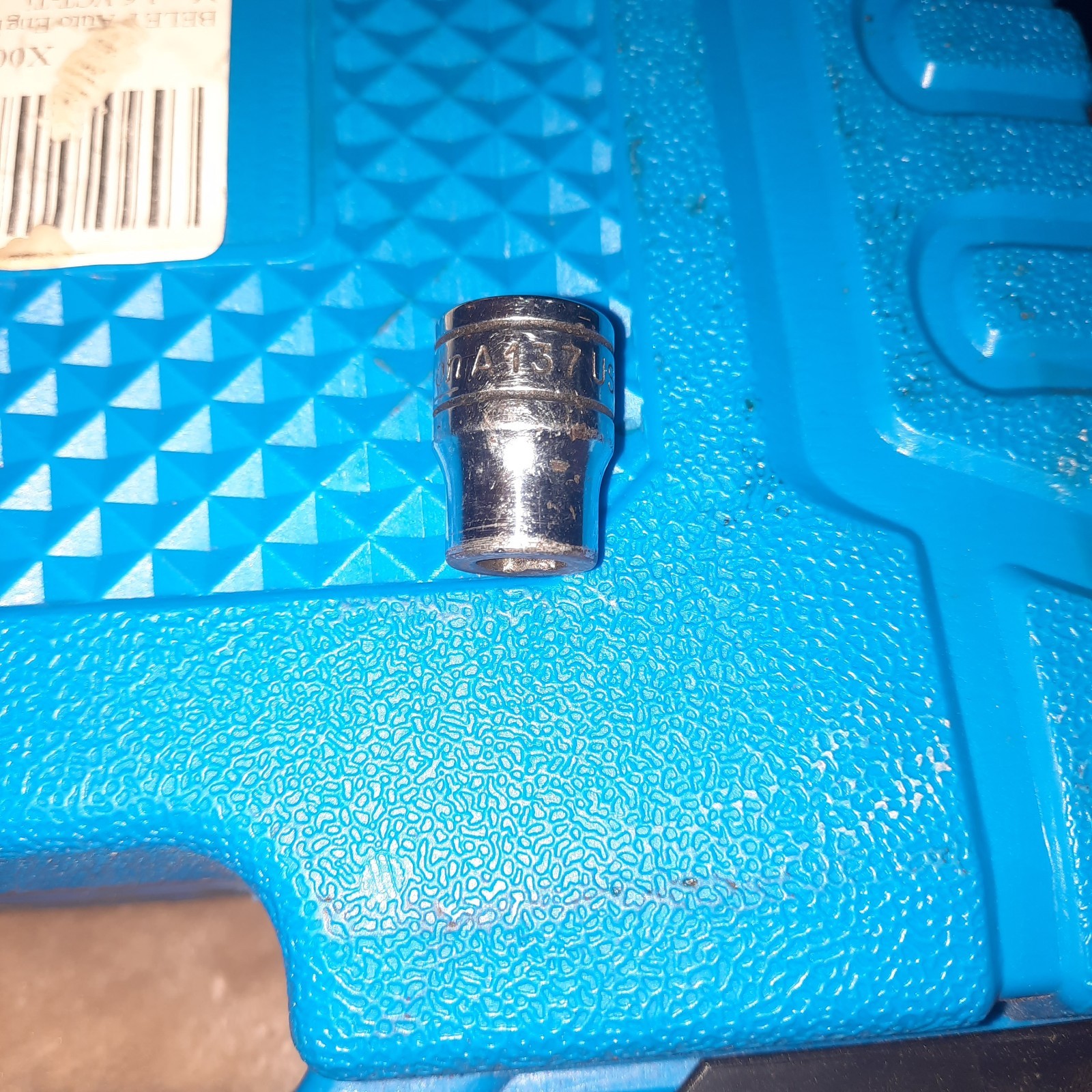 Vintage Snap-On Tools A137 Shock Absorber Socket. 3/8 Drive. USA.