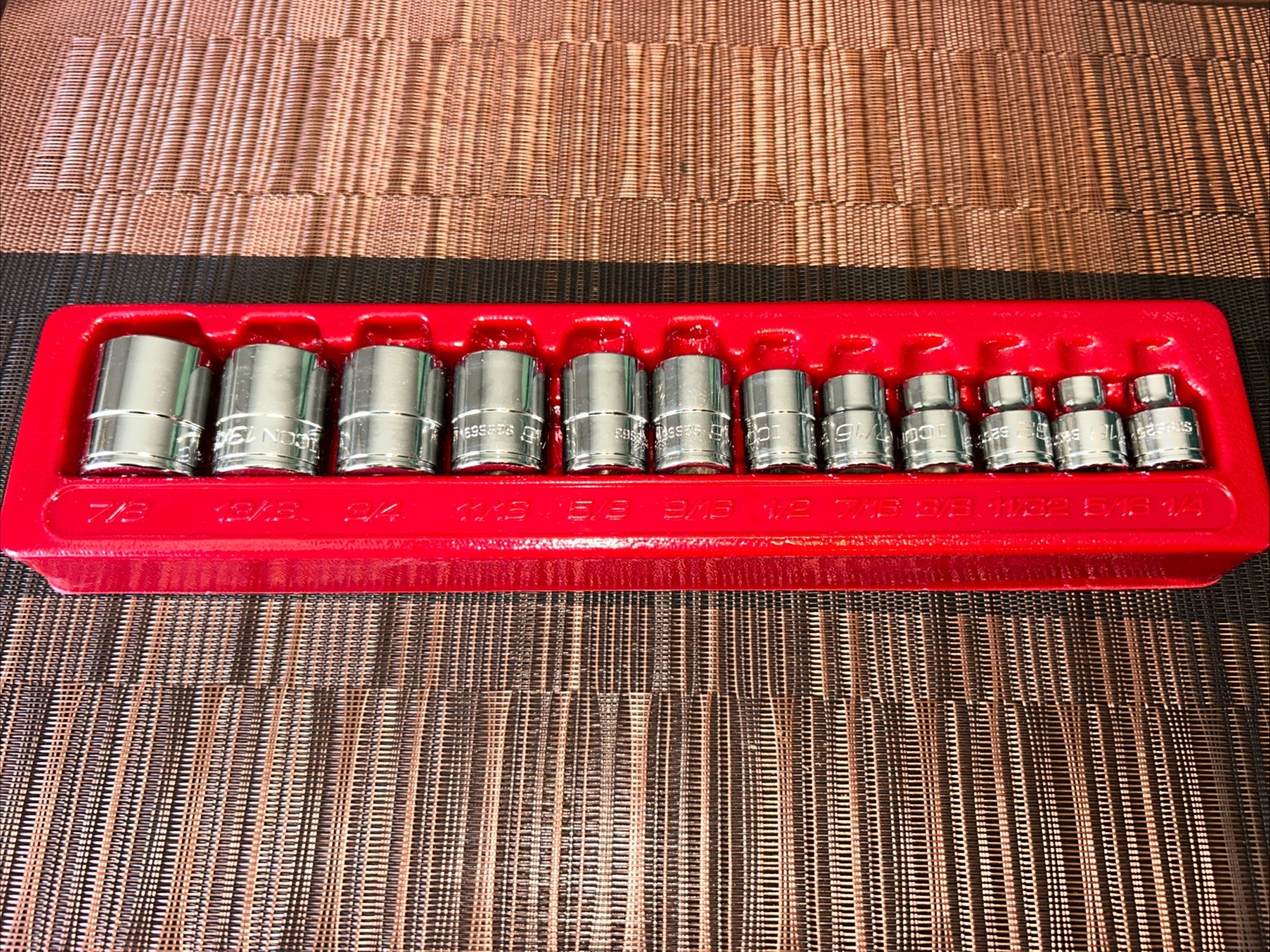 ICON 3/8 in. Drive SAE Professional ShallowSocket Set 12-Piece NEW