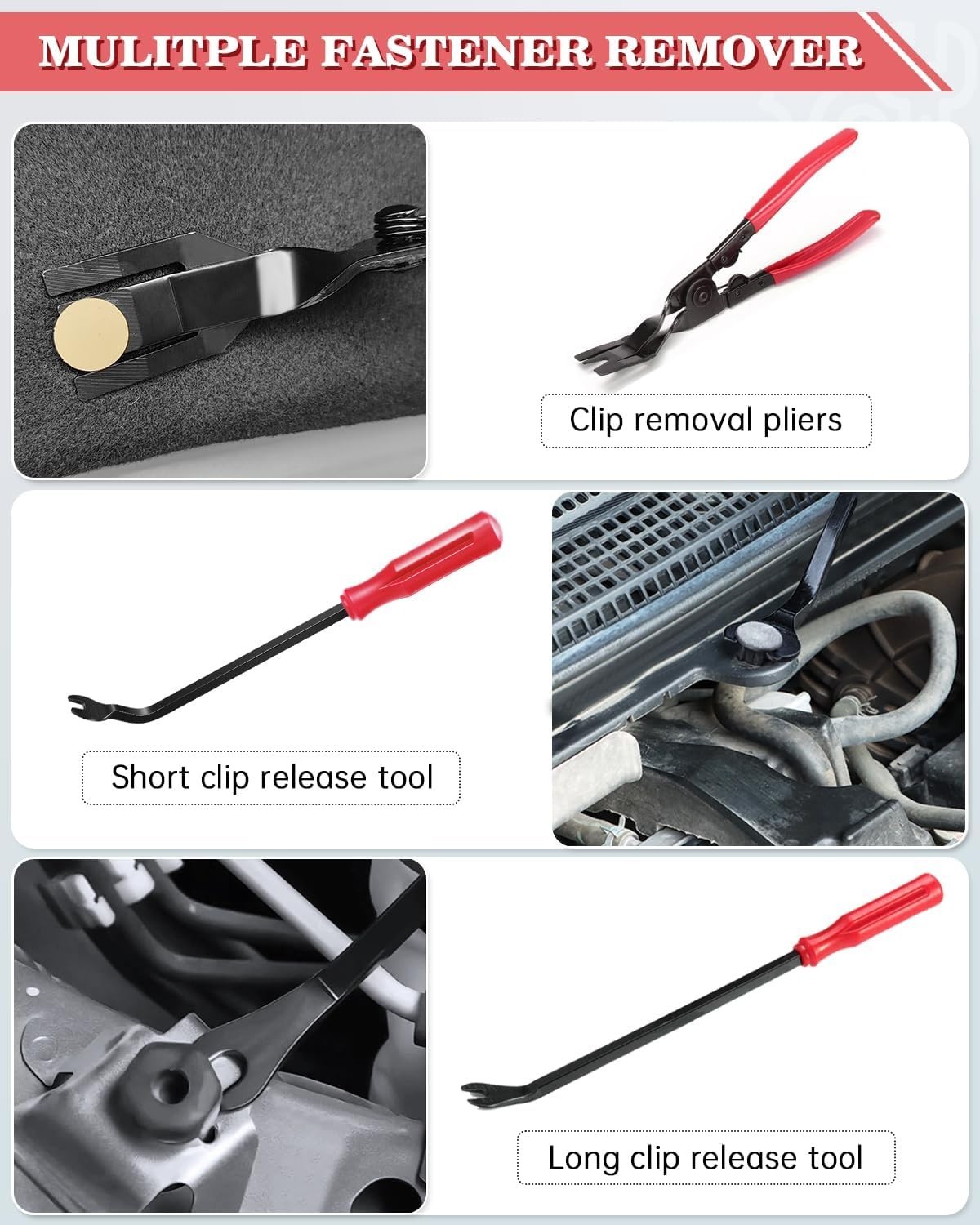 Door Panel Audio Trim Kit with Ergonomic Grip