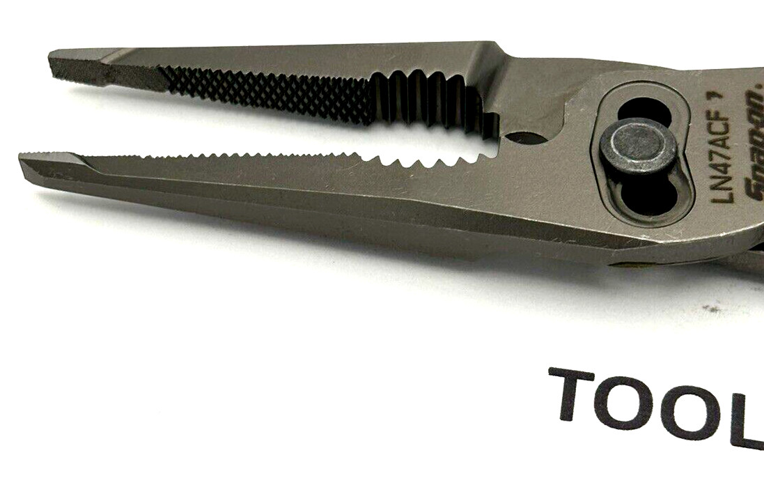 SNAP ON TOOLS USA GREEN 9″ Talon Grip Long Nose Slip Joint Pliers LN47ACF G NEW