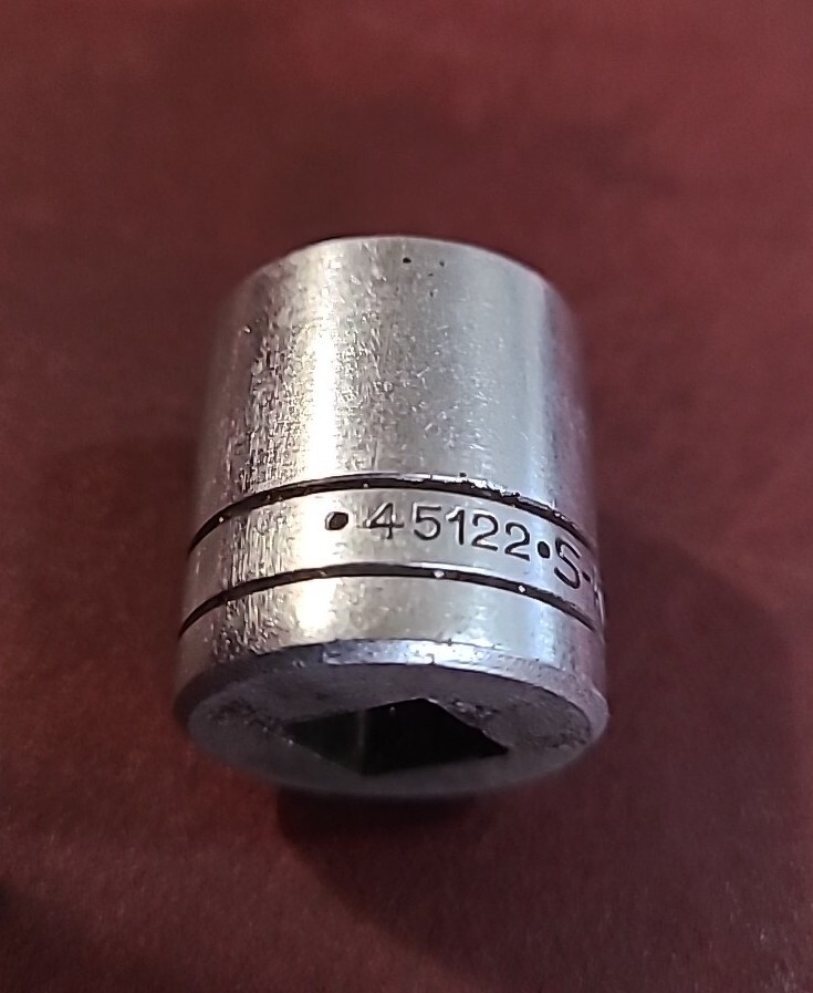 S-K Tools 11/16in Chrome Socket 3/8 Drive SK Tools 11/16″ USA Vintage