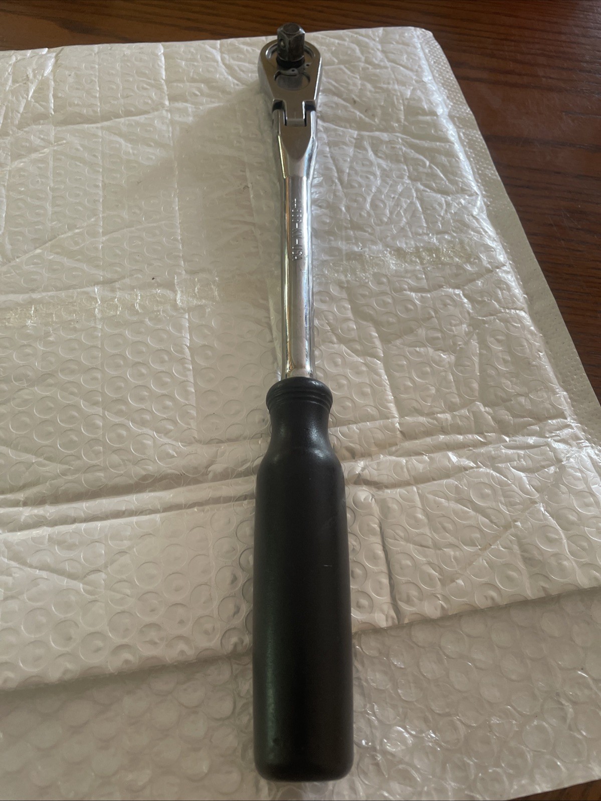 Craftsman 12″ Flex Head Ratchet 3/8″ Drive w/Ergo Black Hard Handle 44836-VK-USA