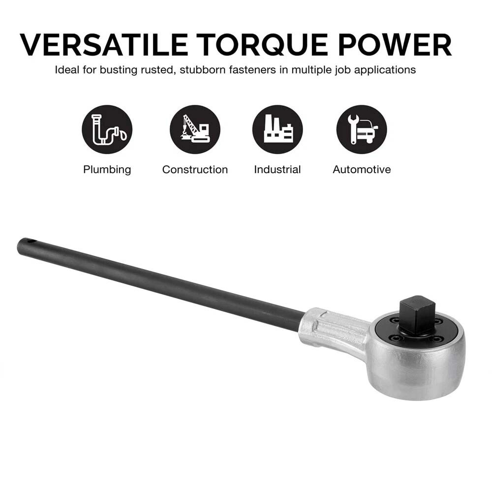 03716B 3/4″ Torque Multiplier Power Wrench 2,200 Foot-Pound Professional Grade