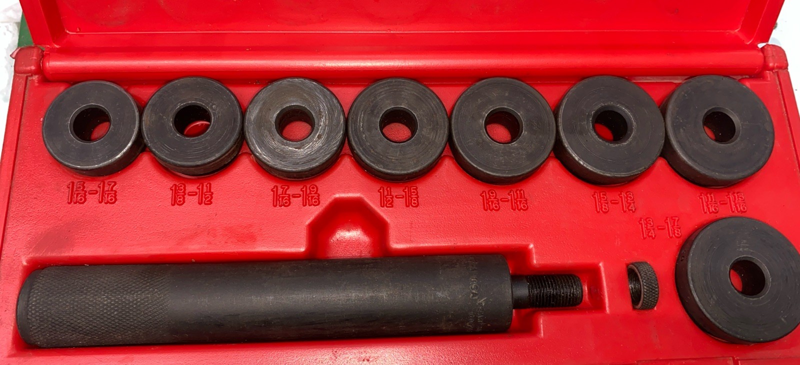 486972 – Snap-On A158B Bushing Driver Set