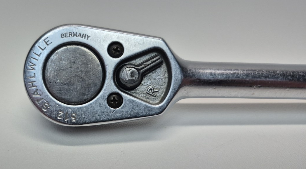 Stahlwille 512-2K Ratchet 1/2″ Drive Reversible German Hand Tool Mechanics Grip