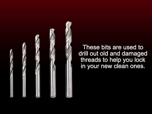 Metric Rethreading Tool Kit Set M5 M6 M8 M10 M12 Helicoil Thread Repair 131Pcs