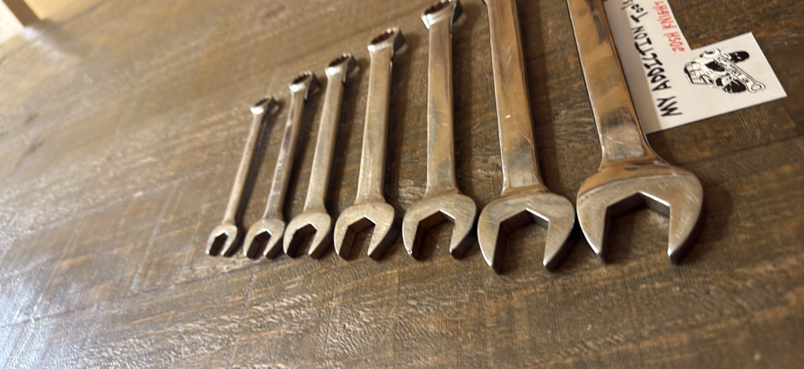 MATCO SAE wrench set 3/4 to 3/8 no owner markings all work great