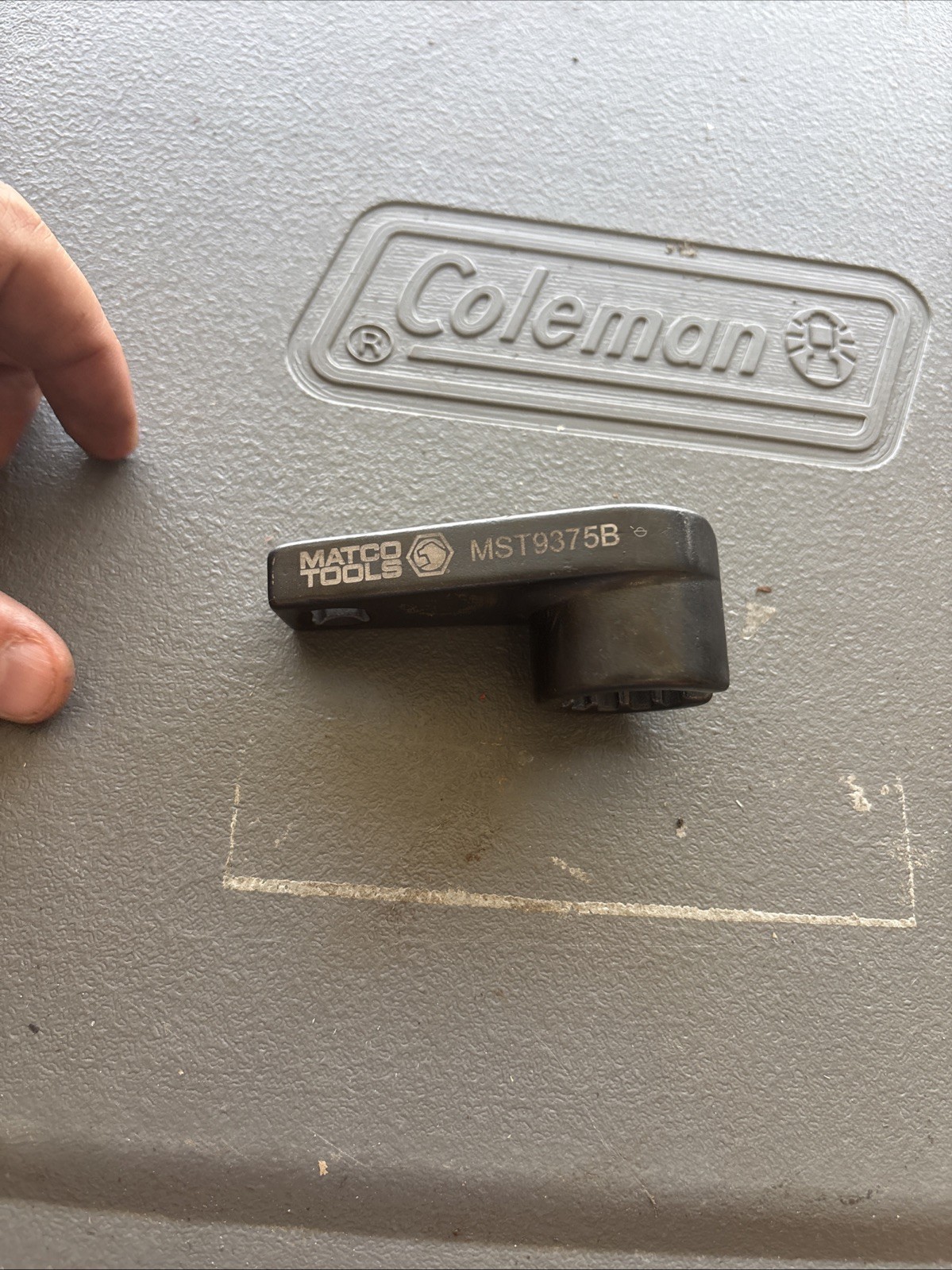 Matco Tools MST9375B O2 Oxygen Sensor Wrench 3/8 Dr Crowfoot Spline