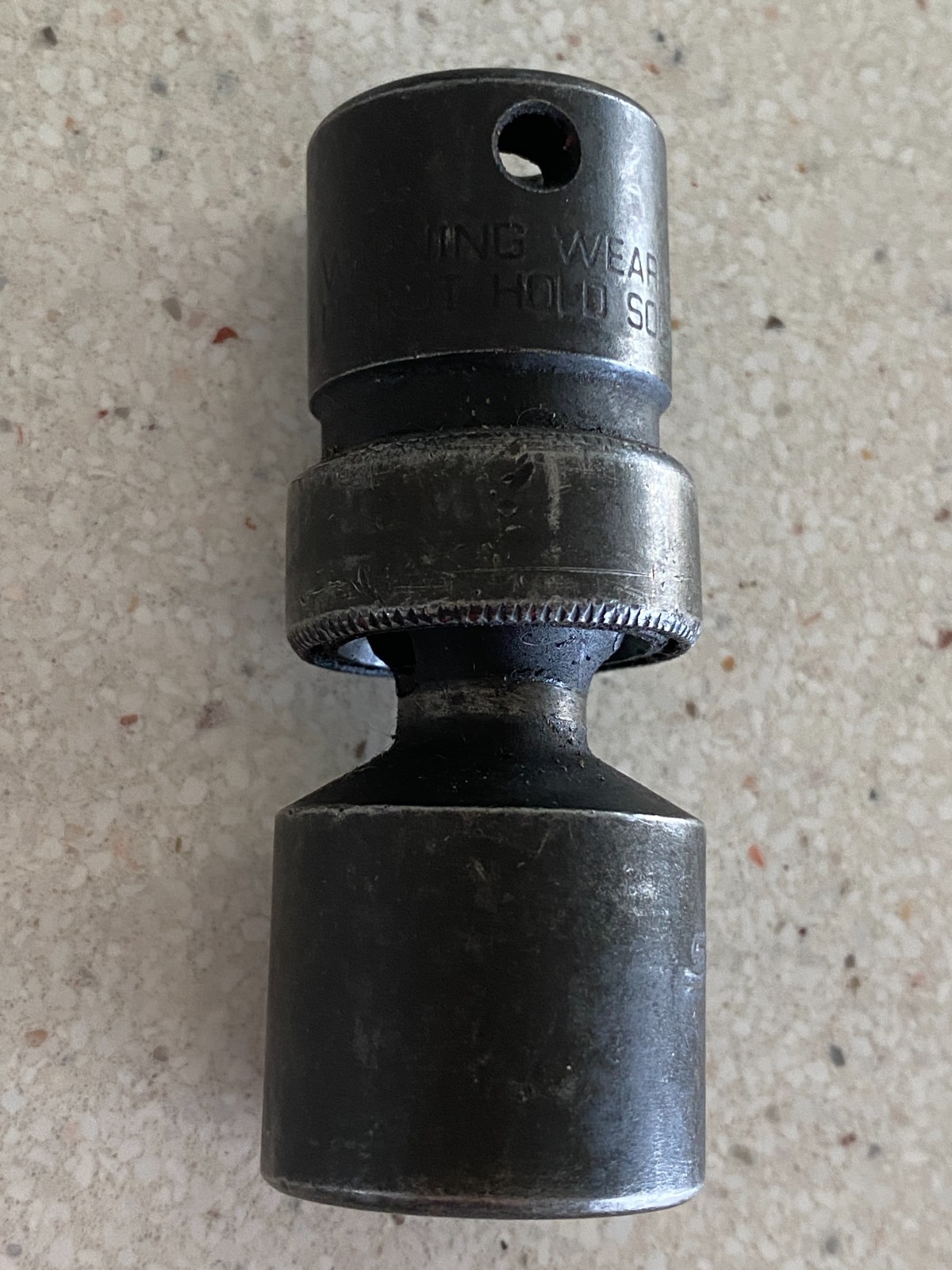 Snap On IPF24B 3/8″ Drive 3/4″ Impact Swivel Universal Socket USA 6 Point Used