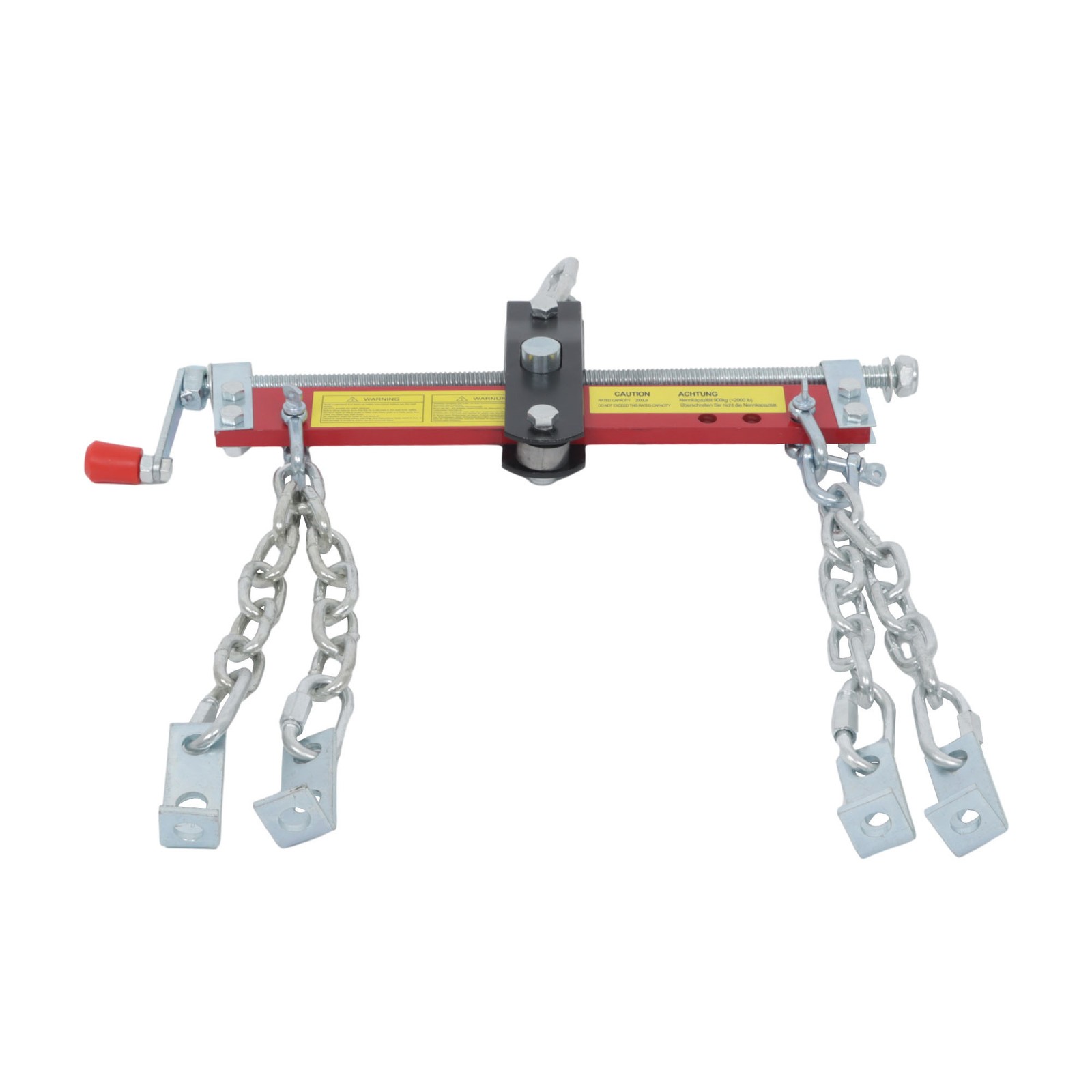 LABLT 3/4 Ton 1500lbs Engine Hoist Shop Crane Accessory Steel 3 Engine Leveler
