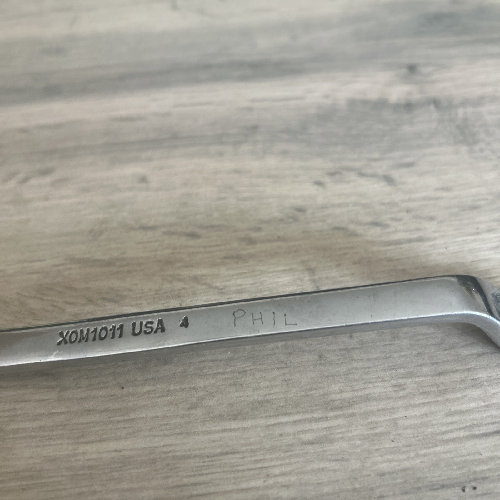 Snap On XOM1011 10mm 11mm Offset Metric Ring Spanner Box End Wrench USA