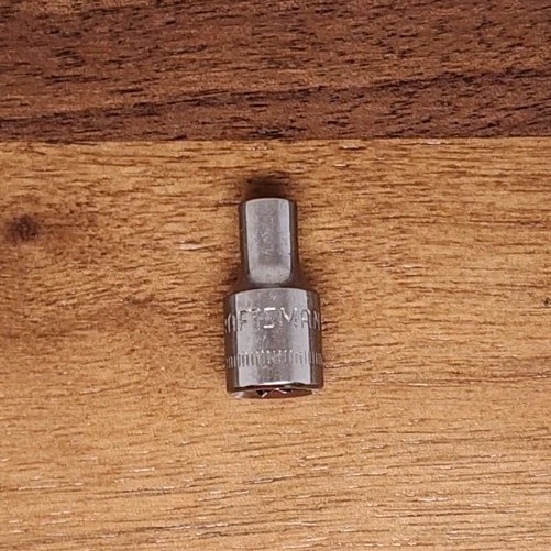 Craftsman 4mm Socket 6pt. 1/4″ Drive S-AD 43505
