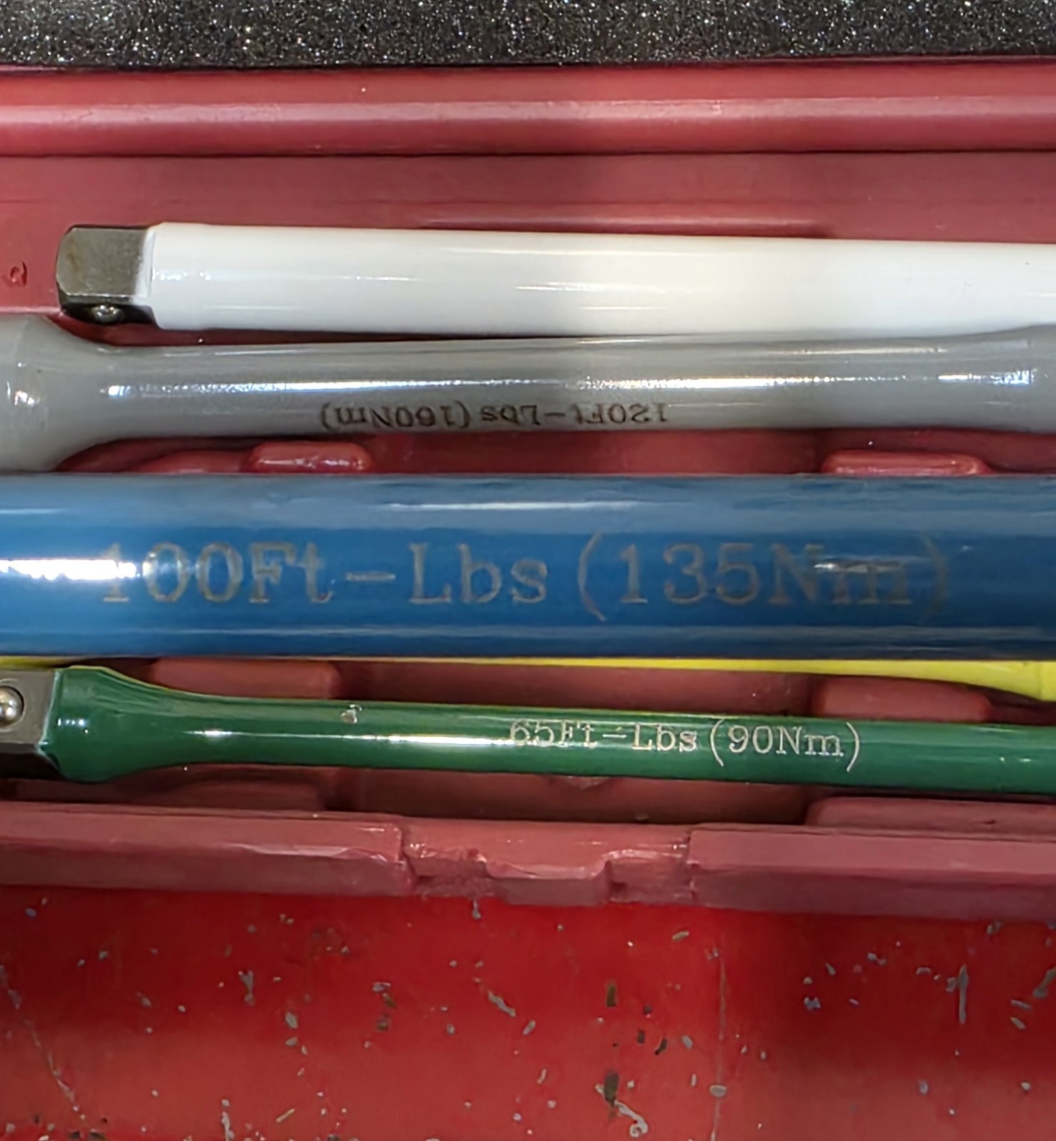 OEM Tools 24220 1/2″ Dr 5 Piece Torque Limiting Extension Set 65 80 100 120 140