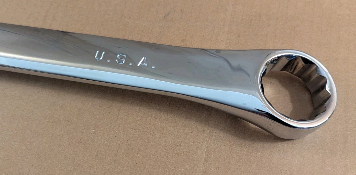 SK Tools 1-7/16″ 12 Point Fractional Long Combination Chrome Wrench 88246