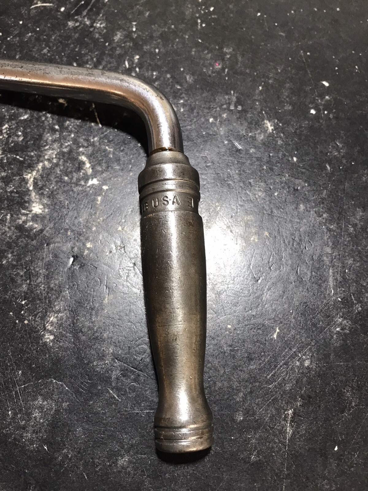 SNAP-ON TOOLS RS4LB 3/8 DRIVE SPEEDER RATCHET 1960s WORKS PERFECT USED