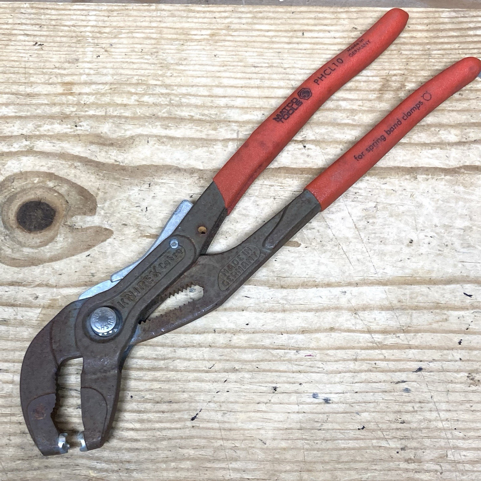 Matco Tools PHCL10 Clamp Pliers Knipex Cobra for spring band clamps Vanadin