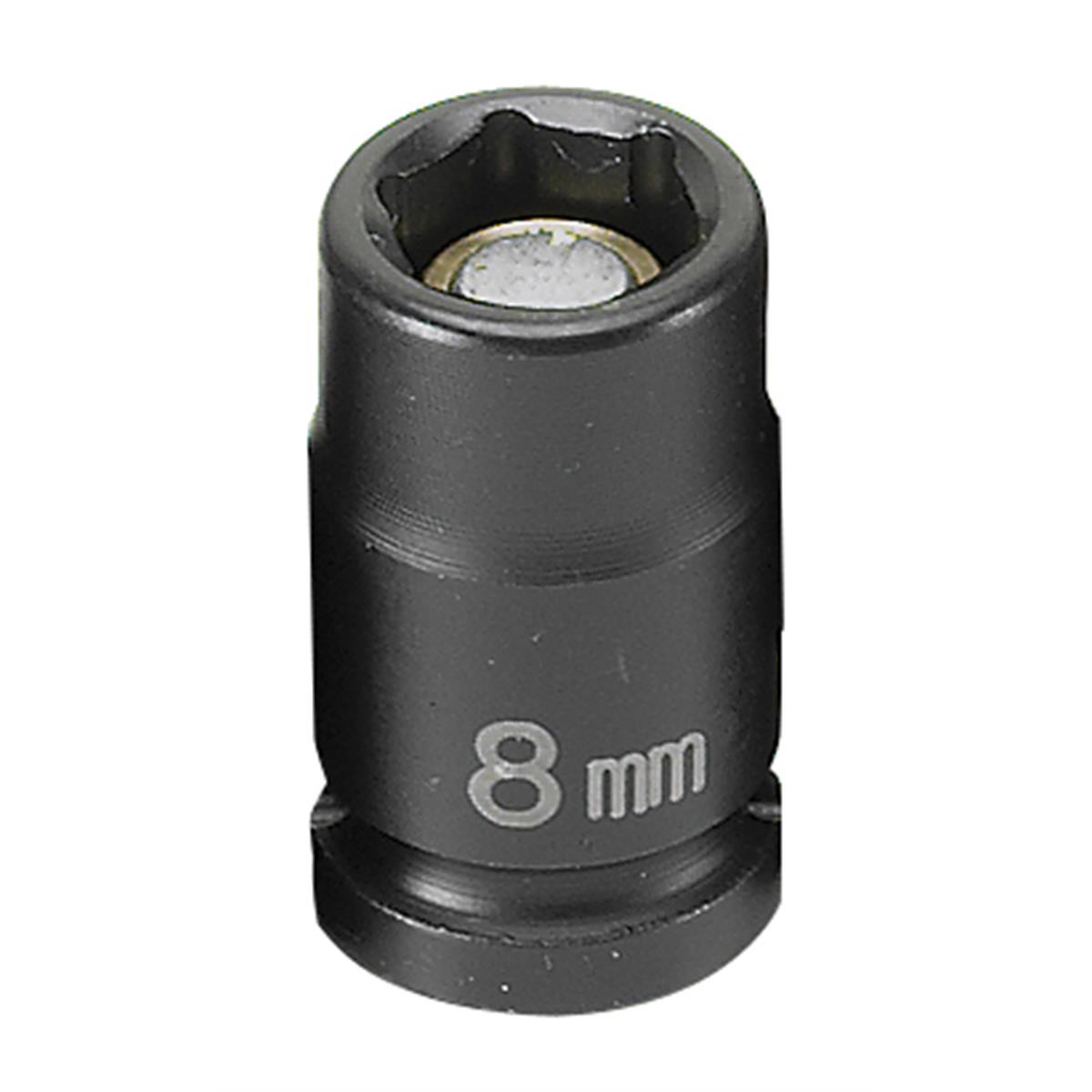 Grey Pneumatic (908MG) 1/4″ Drive x 8mm Magnetic Standard Socket