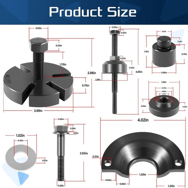 For Ford / Mercury 3.0L Water Pump Pulley Removal Tool 303-S455 303-009 211-185