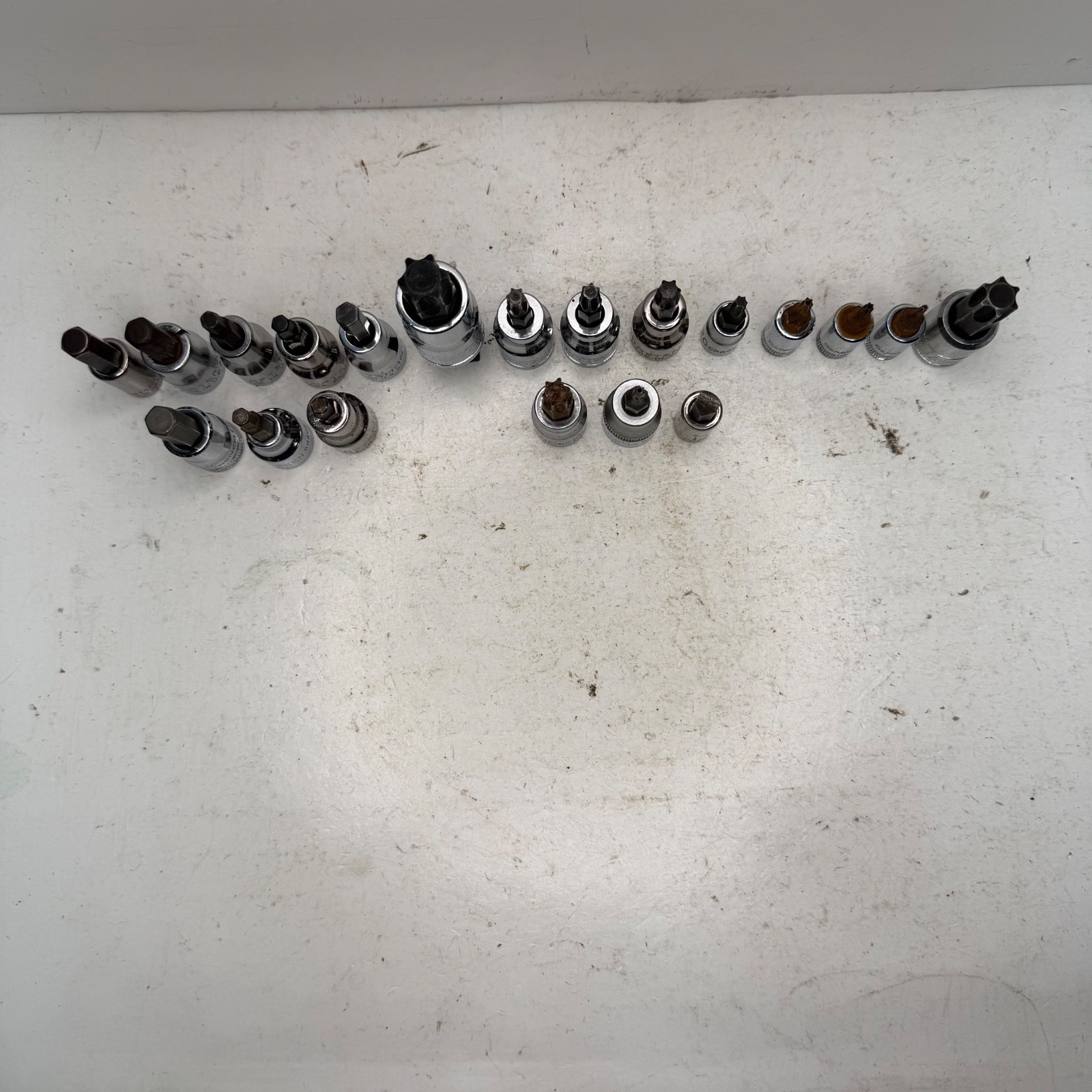 Mixed Socket & Ratchet Lot – Craftsman, Pittsburgh, Thorsen, Ampro – Torx & Hex