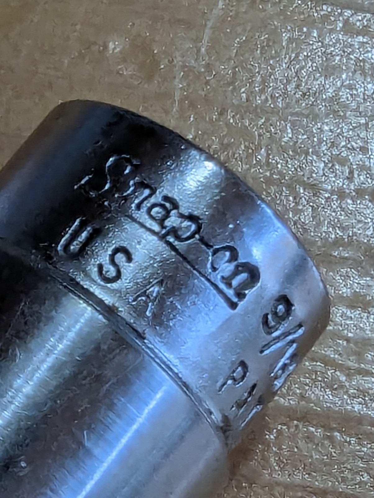 Snap On Tools 7/16″ & 9/16 1/4″ Drive Deepwell Chrome Socket 6 point STM14 STM18
