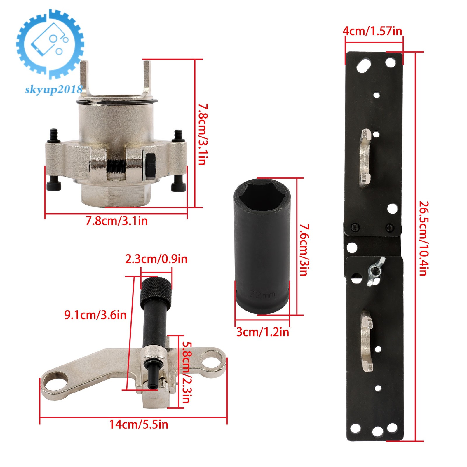 For GM Onix/Tracker/Chevrolet 1.0 12V 1.2 12V Enngine Timing Tool 3 cylinders