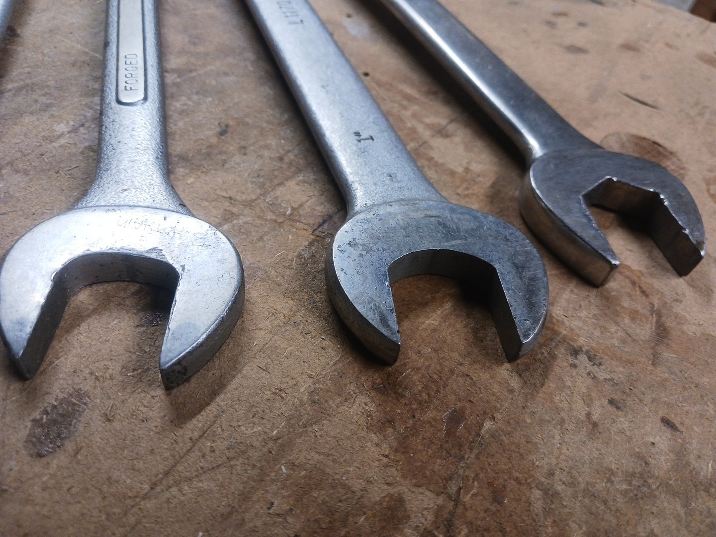 Lot of 6 USA Wrenches, Billings, Bonney, S-K, Husky,& Proto, Used
