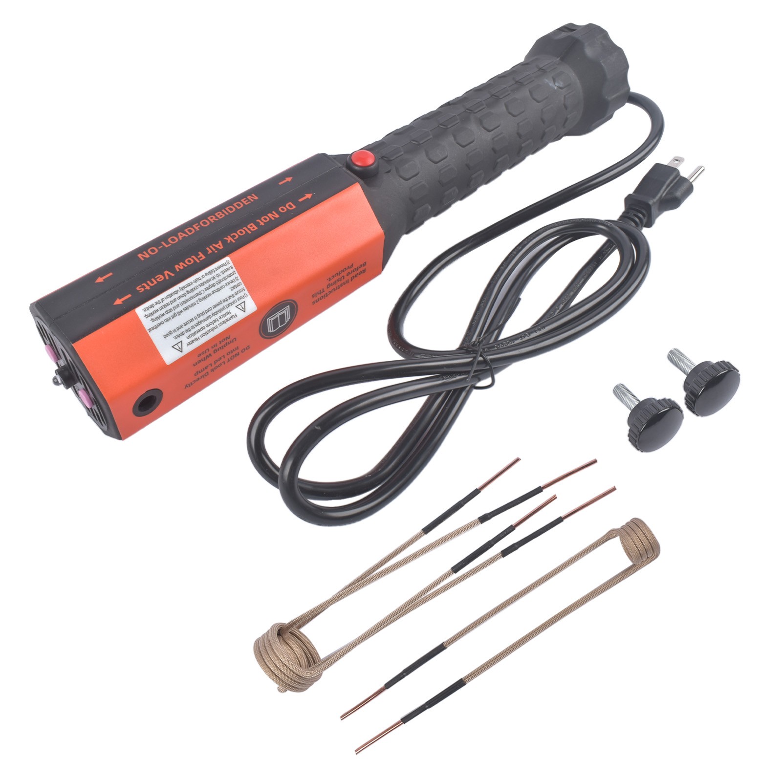 Induction Heater Bolt Removal, 1100W/1200W 110V Magnetic Flameless Heat +3 Coils
