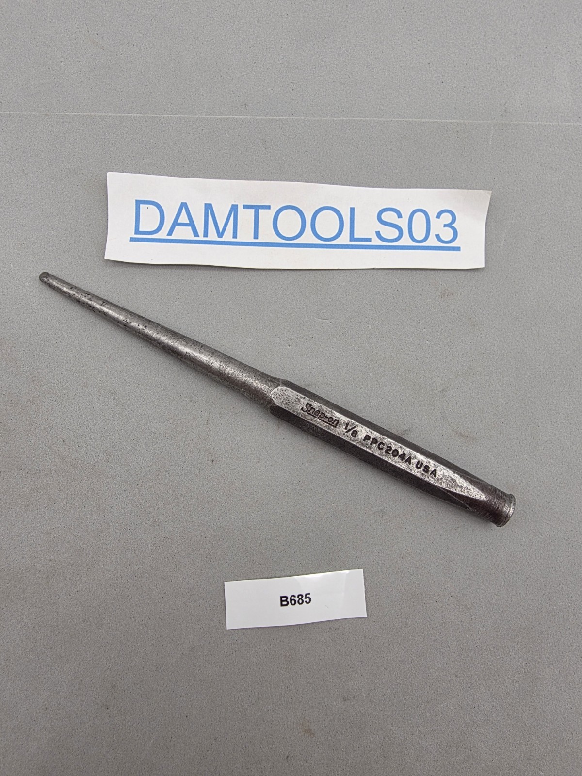 Snap On Tools PPC204A 1/8″ X 5-3/4″ Long Starter Punch USA