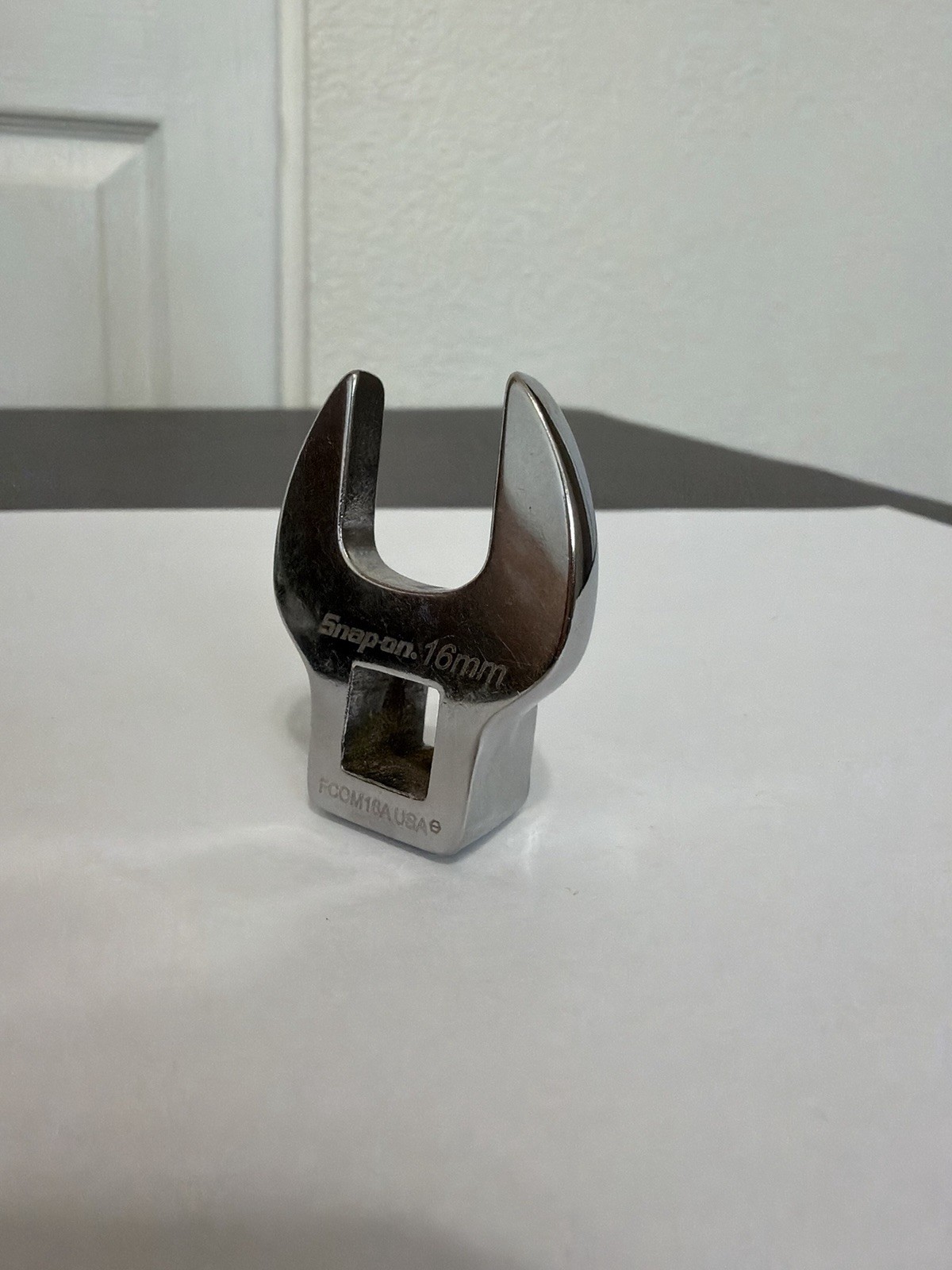 Snap On 3/8″ Drive 16MM Open End Crows Foot Socket FCOM16A
