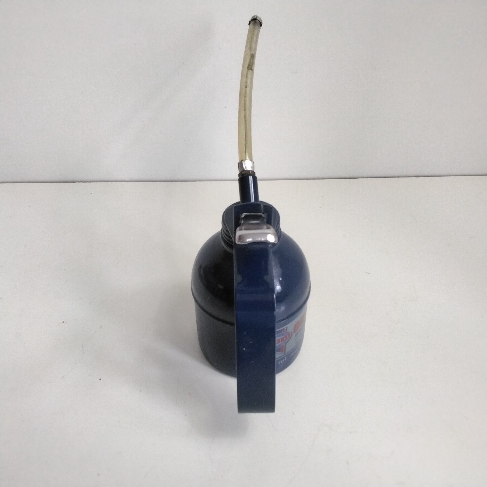 Faithfull Tools 300ml Oil Can Brass Pump 2 Spouts Workshop Tool