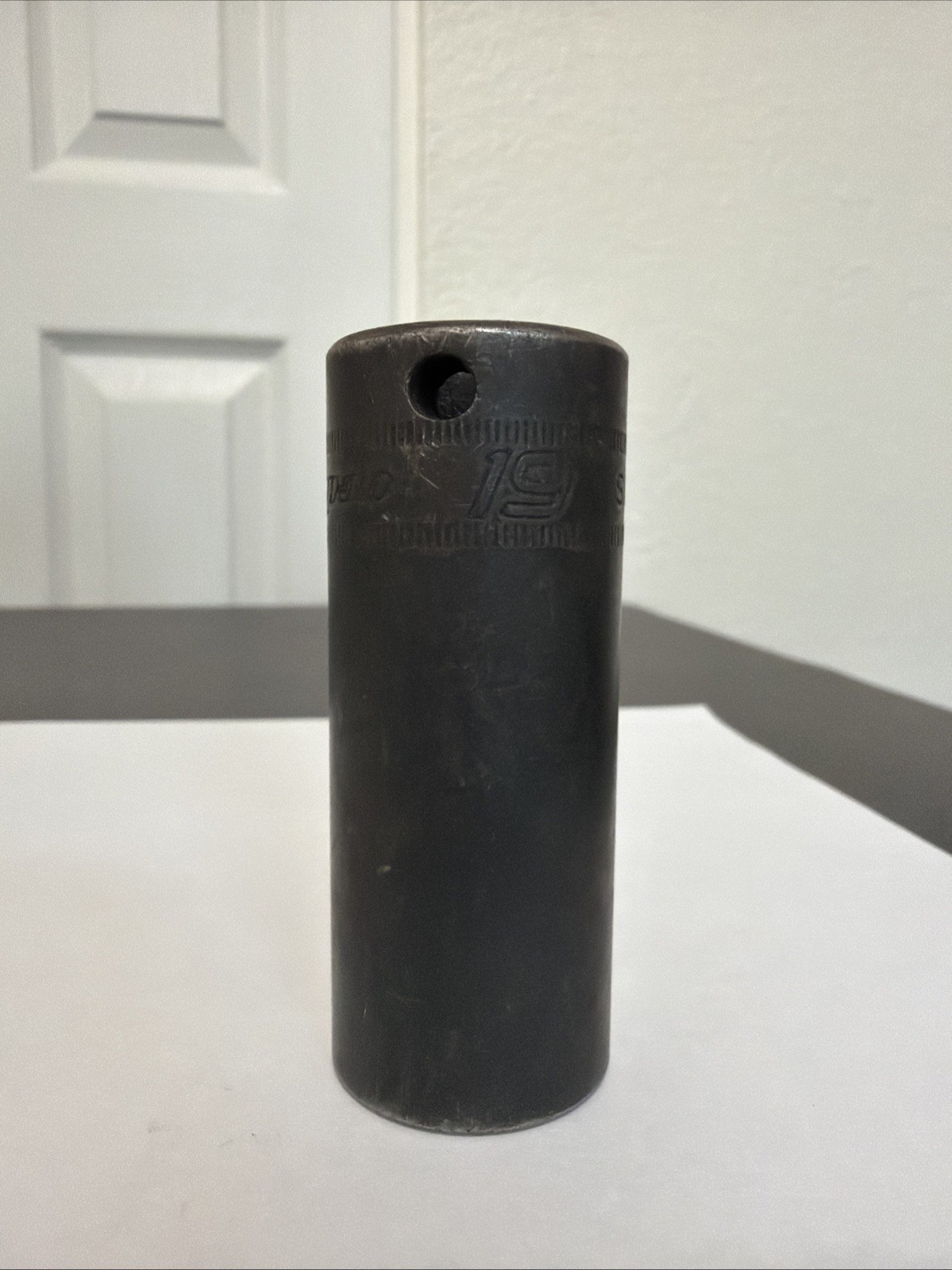 Snap-on Tools 3/8″ Drive 6-POINT Metric 19mm DEEP Impact Socket SIMFM19 🇺🇸