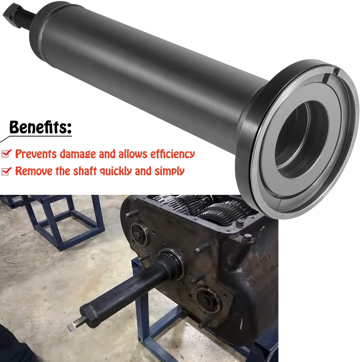 For Eaton Fuller Input Shaft Bearing Puller Tool for 1 3/4″ & 2″ shafts 4308011