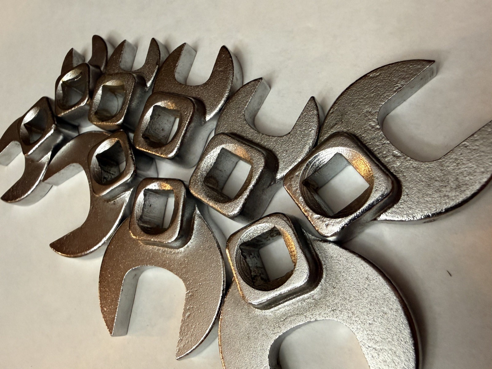 Proto Tools 3/8” Drive 9 Piece SAE Crowfoot Wrench Set – USA MADE