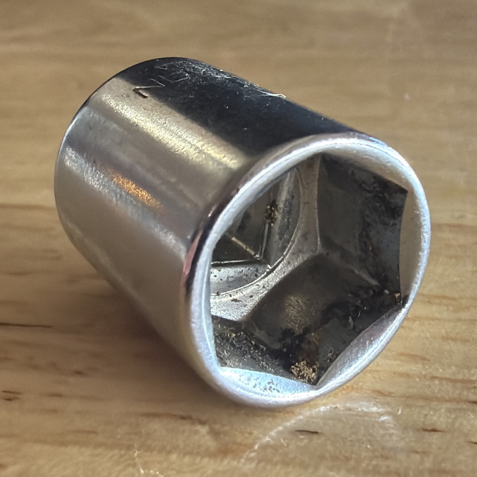 Craftsman 13mm Shallow Socket 1/4″ Drive 6 Point NO PART NUMBER USA