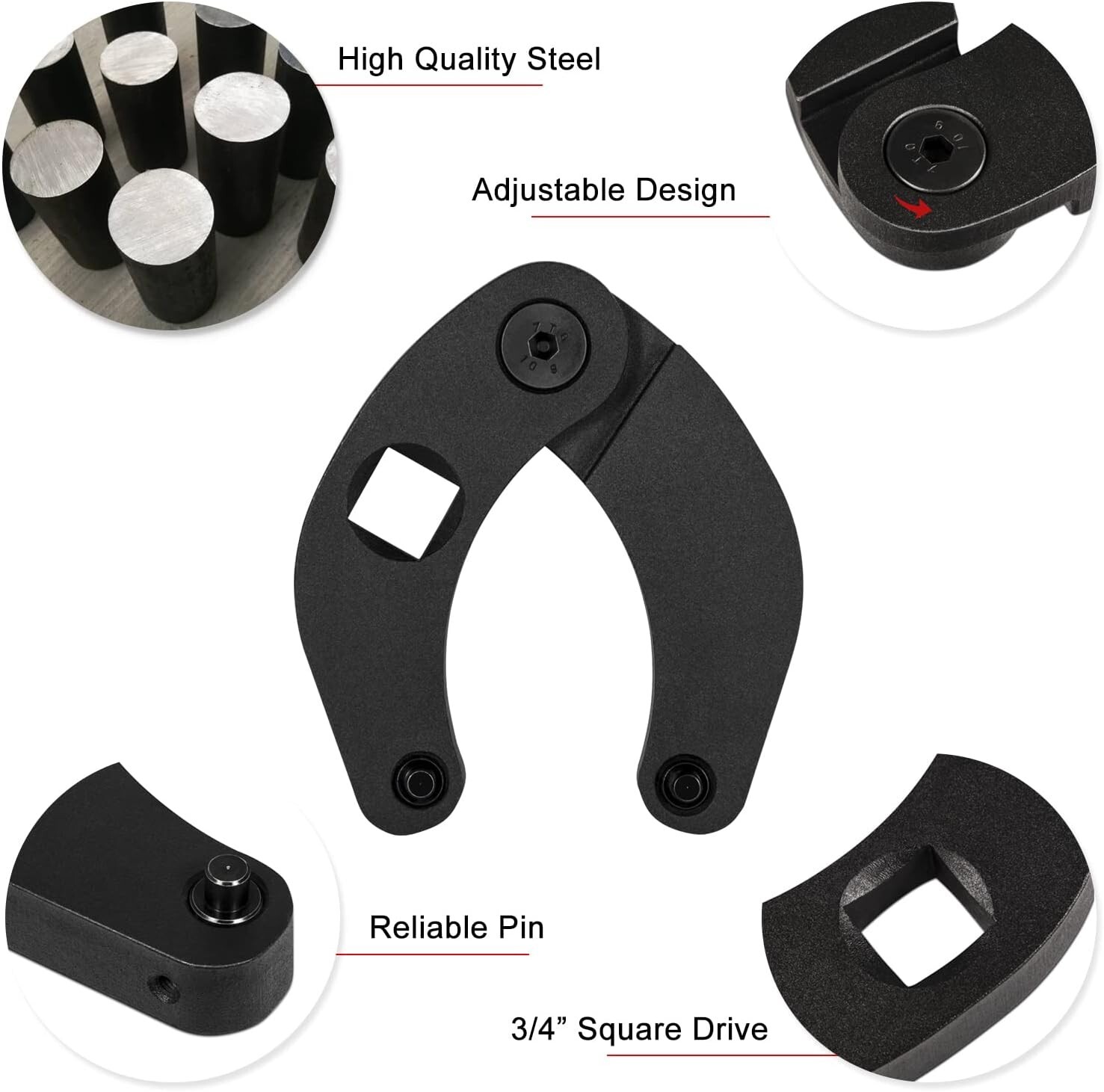 1266 Adjustable Gland Nut Wrench For Hydraulic Cylinders On Most Farm And Constr