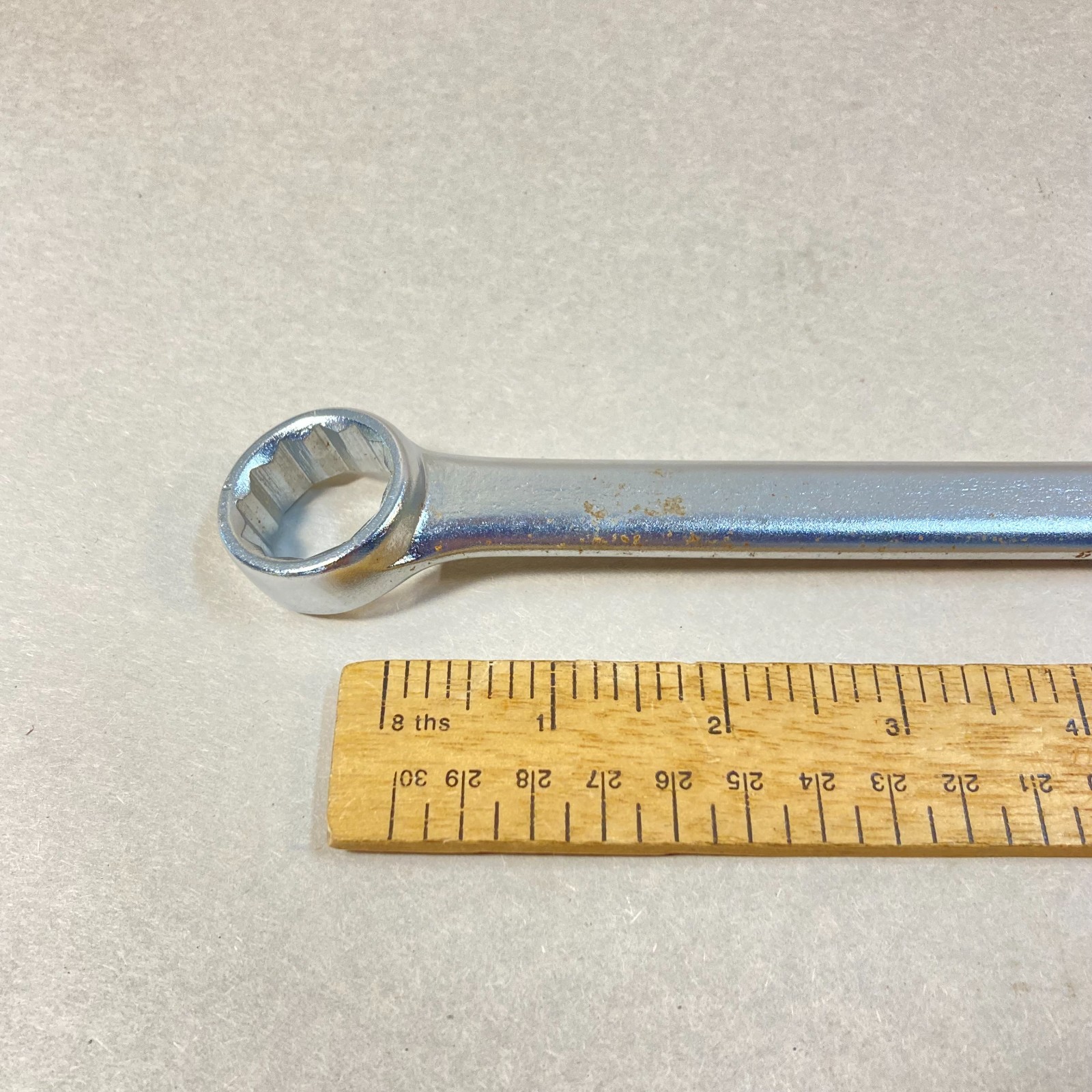 Proto Box End Wrench 7/8″-13/16″ 12 Point Long Reach SAE #1140 USA