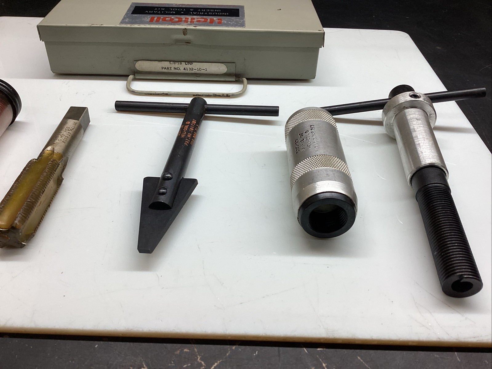 Helicoil 4132-10-1 5/8-18 UNF Thread Repair Kit Plus 535-10 Prewinder