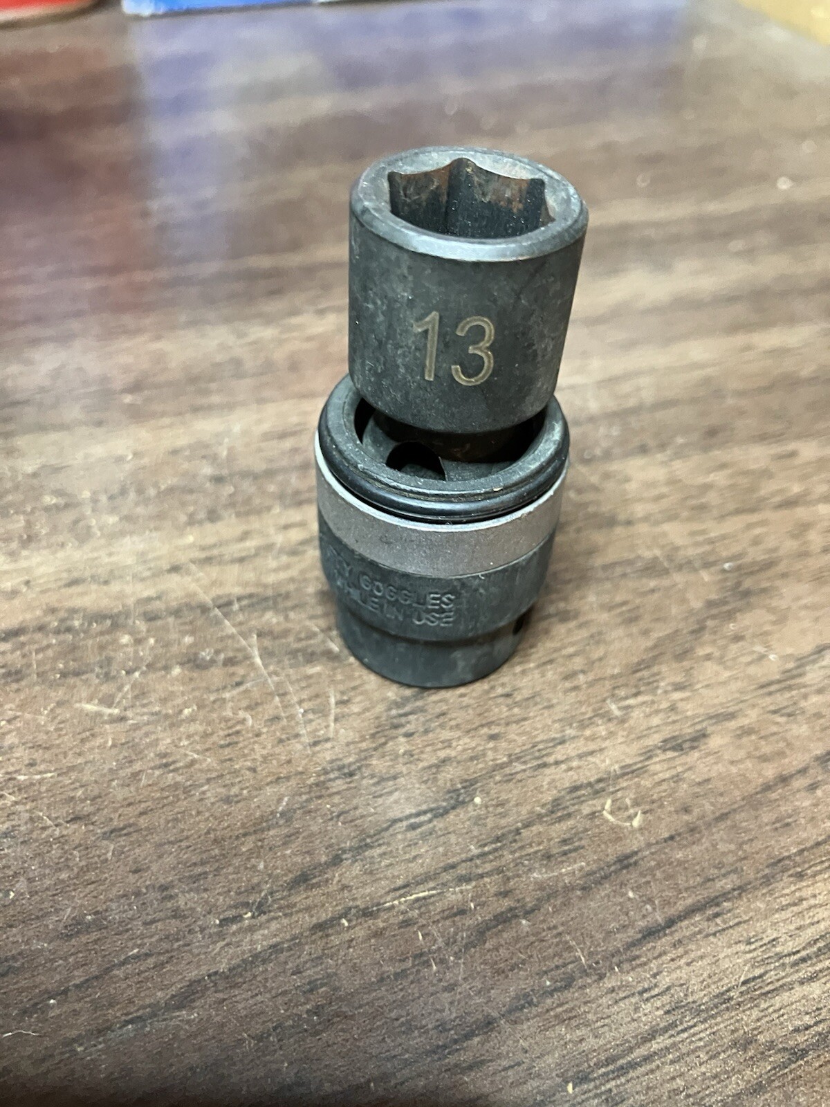 Genius Tools 380013M 3/8″ Drive 13mm Swivel Impact Socket