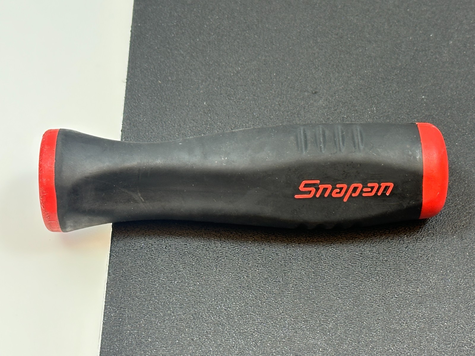 Snap-on Tools USA SGHF817A RED Soft Grip Round File Holder Grip (Handle Only)
