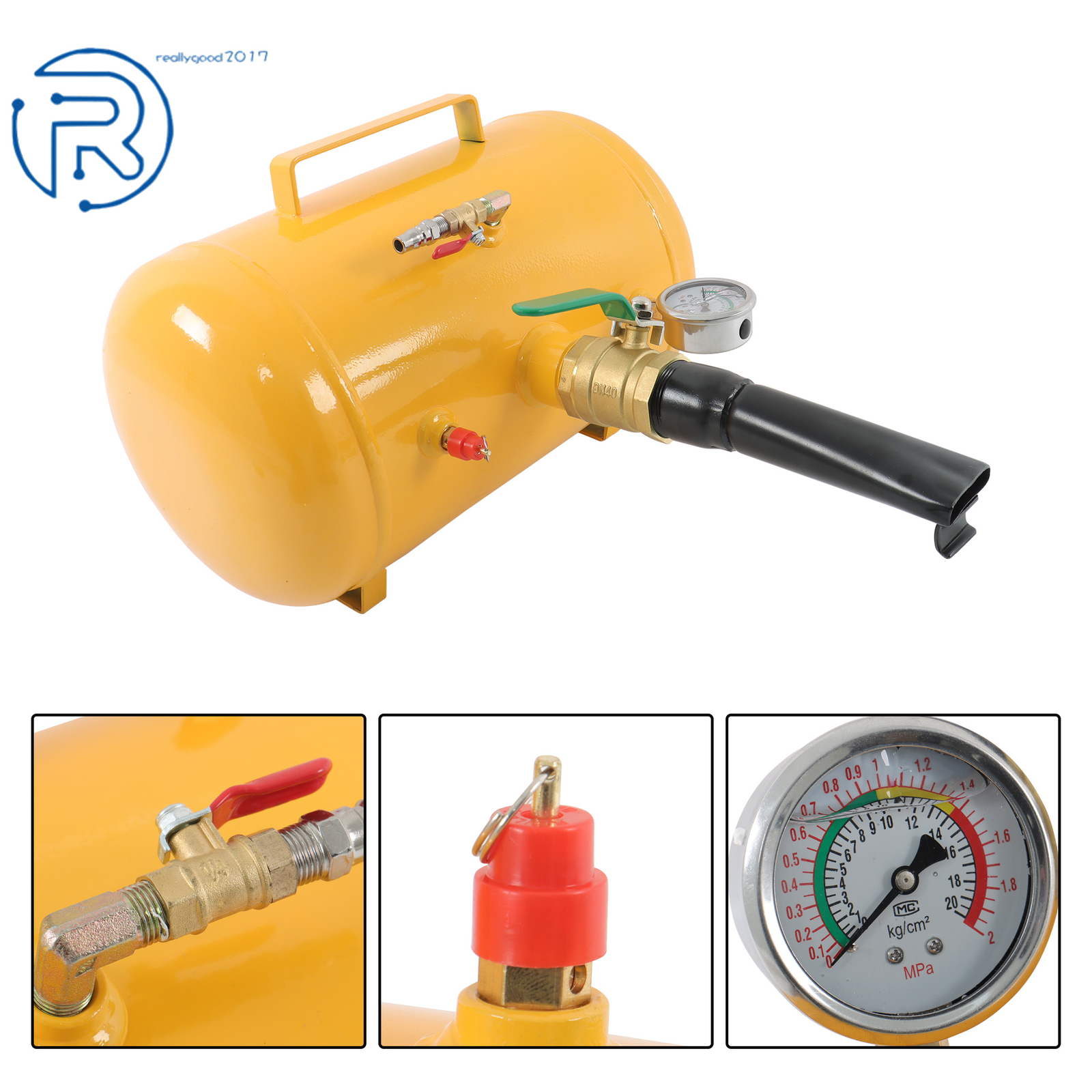 5 Gallon Air Tire Bead Seater Blaster Tool & Wheel Seating Inflator tool 145PSI