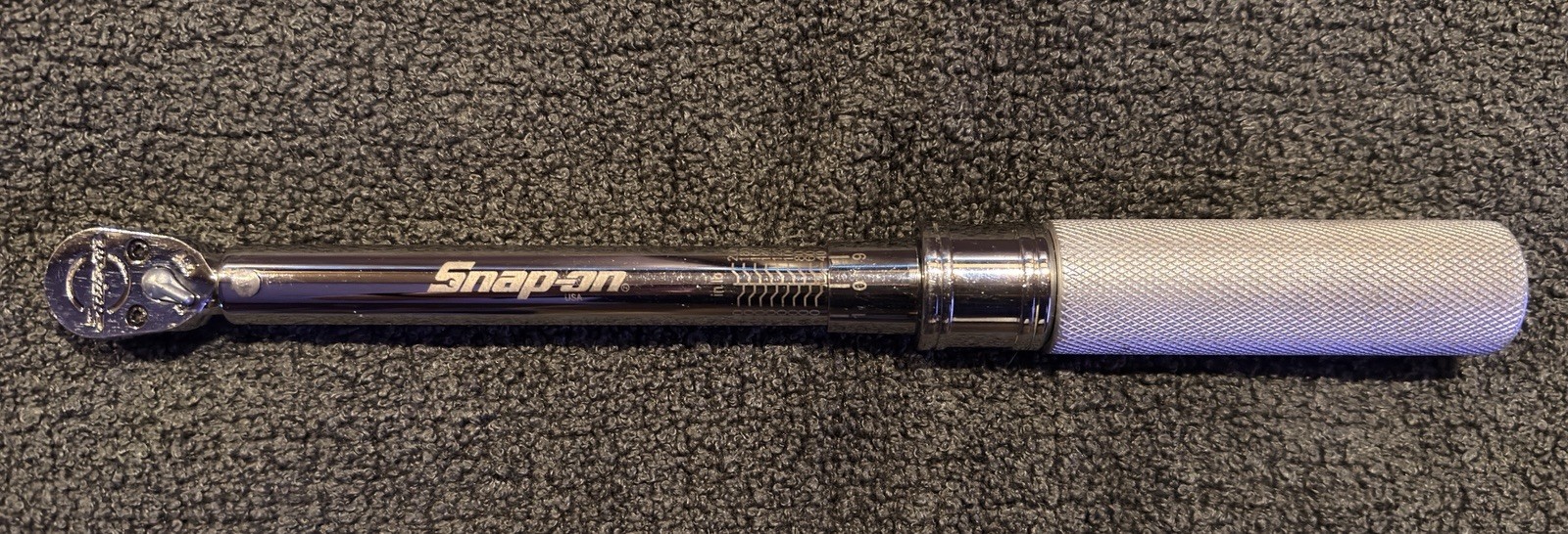SNAP ON QD2R200 40-200 IN LB 3/8″ Inch Click Style Torque Wrench. Without Case