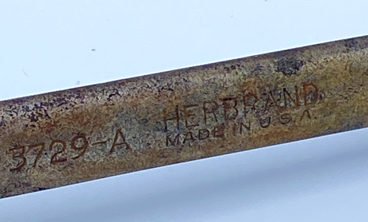 Herbrand 3729-A 25/32 in x 3/4 in Offset 12 Point Double End Box Wrench VTG