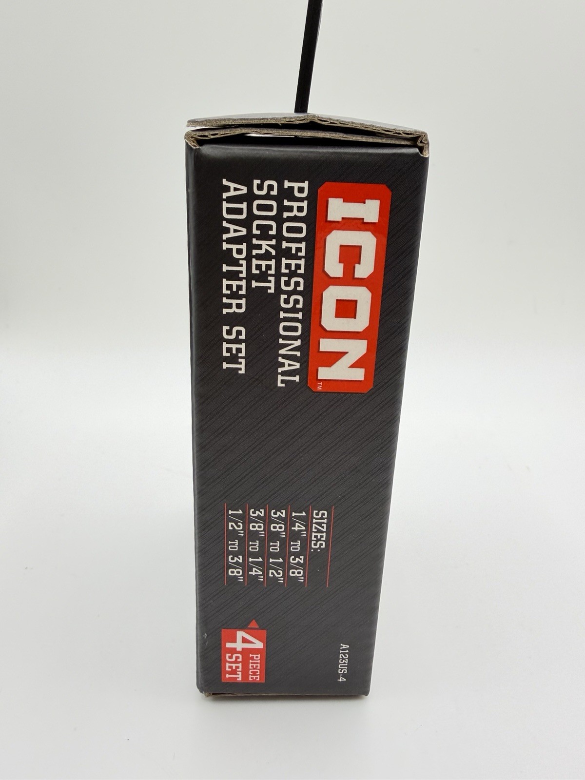 Icon Professional Socket Adapter Set 4 Piece Chrome Moly Steel A123US-4 57324